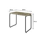 Mesa Office 90x60x75cm Round