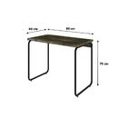 Mesa Office 90x60x75cm Round