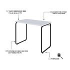 Mesa Office 90x60x75cm Round