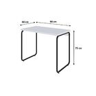 Mesa Office 90x60x75cm Round