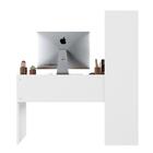 Mesa Office Escrivaninha Com Torre E Prateleiras Lisboa Notáv