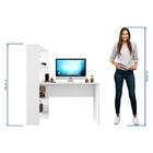 Mesa Office Escrivaninha Com Torre E Prateleiras Lisboa Notáv