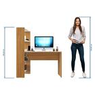 Mesa Office Escrivaninha Com Torre E Prateleiras Lisboa Notáv