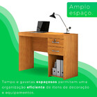 Mesa Office Iara Jcm Movelaria Cinamomo
