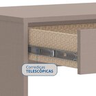 Mesa Office Infinity Móveis Castro 1 Gaveta 80cm Duna Duna