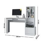 Mesa Office Lion Branco Fosco