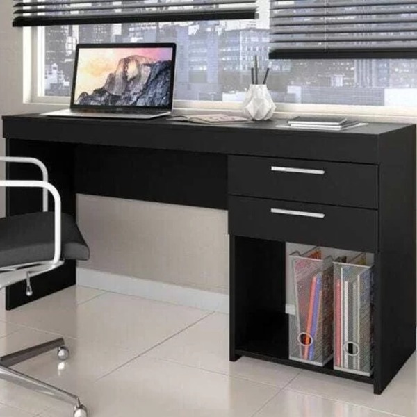 Mesa Office Referência 167 Preto Notável Indústria