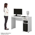 Mesa Office Veneza Kaiki Móveis Branco