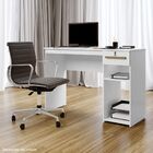 Mesa Office Veneza Kaiki Móveis Branco