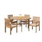 Mesa Oitavada Em Madeira Maciça Ombrelone Alvorada Yescasa Am