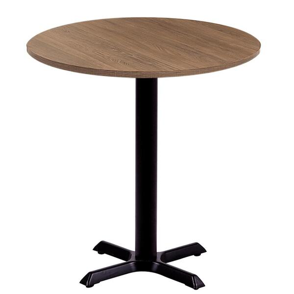 Mesa Ômega em Ferro Preto Pintura Eletrostática 74 cm (Altura