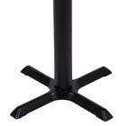 Mesa Ômega em Ferro Preto Pintura Eletrostática 74 cm (Altura