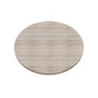 Mesa Ômega Ferro Branco 74cm (alt) Base X Tampo Mdp Redondo C