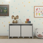 Mesa Organizadora De Brinquedos Com 2 Baús 100% Mdf Plancasa