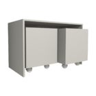 Mesa Organizadora De Brinquedos Com 2 Baús 100% Mdf Plancasa