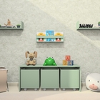 Mesa Organizadora De Brinquedos Com 3 Baús 100% Mdf Plancasa