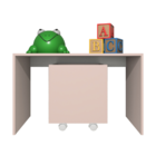 Mesa Organizadora De Brinquedos Infantil 1 Baú 100% Mdf Planc