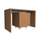 Mesa Organizadora De Brinquedos Infantil 1 Baú 100% Mdf Planc