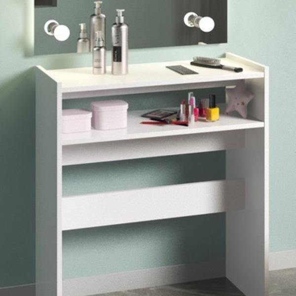 Mesa Organizadora De Maquiagem Para Trabalho Multiuso