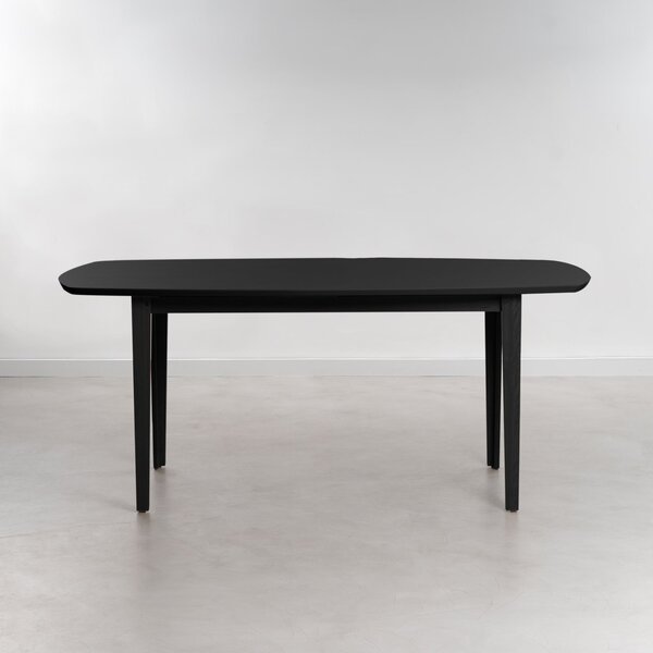 Mesa Oval 4 Lugares 1,4m Tampo Mdf Tiê Cabecasa Madeiraorigin