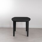 Mesa Oval 6 Lugares 1,6m Tampo Mdf Tiê Cabecasa Madeiraorigin