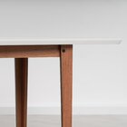 Mesa Oval 8 Lugares 2,0m Tampo Mdf Tiê Cabecasa Madeiraorigin