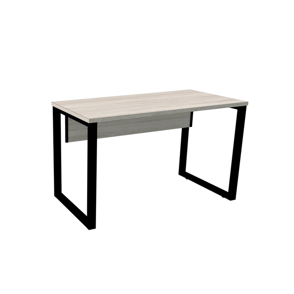 Mesa P/ Escritório 120x60 Pandin P25tub - Nogueira/preto