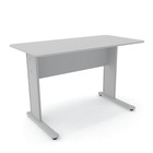 Mesa P/ Escritório 121x61 Pandin Maxxi - Cinza