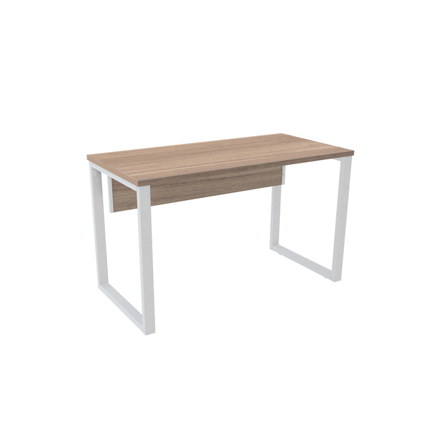 Mesa P/ Escritório 150x60 Pandin P25tub - Naturalle/branco