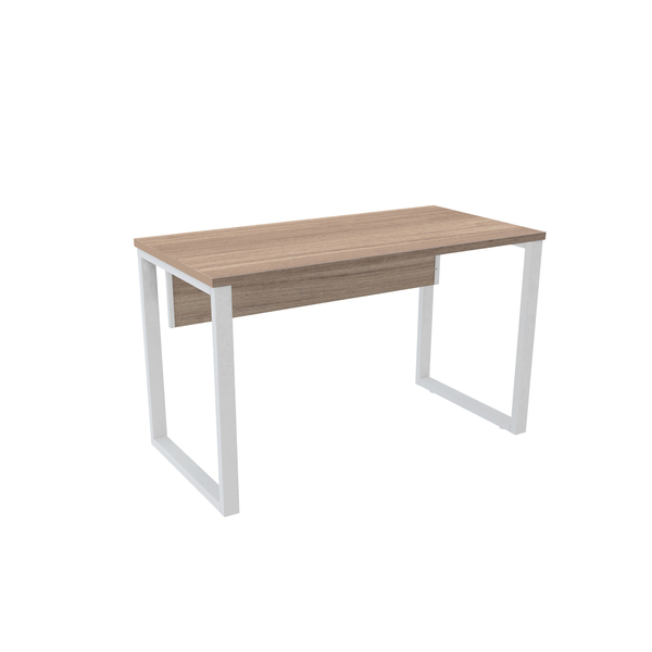 Mesa P/ Escritório 150x60 Pandin P25tub - Naturalle/branco