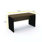 Mesa P/ Escritório 170x70 Pandin Pe40 - Imbuia