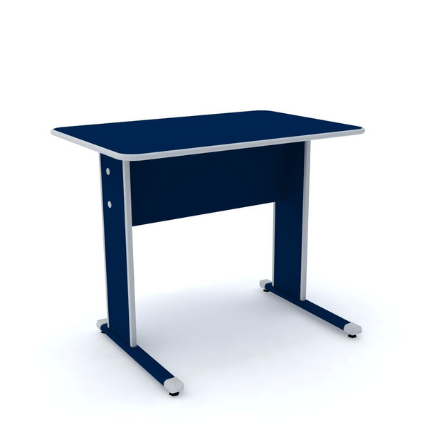 Mesa P/ Escritório 92x61 Pandin Maxxi - Azul/cinza