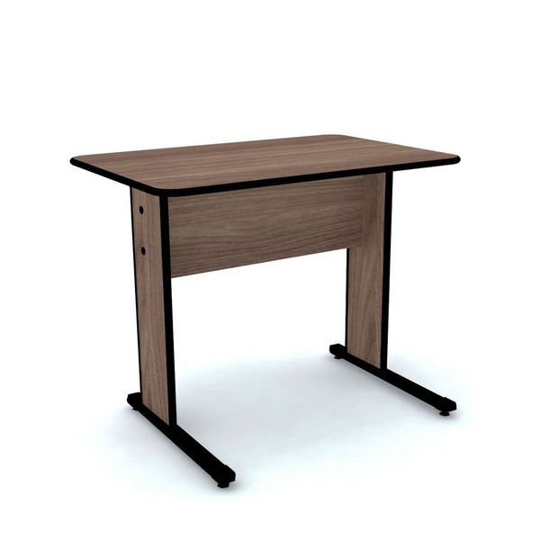 Mesa P/ Escritório 92x61 Pandin Maxxi - Walnut/preto
