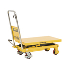 Mesa Pantográfica Hidráulica 500kg Aço Roda Maciça