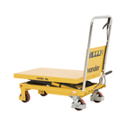 Mesa Pantográfica Hidráulica 500kg Aço Roda Maciça