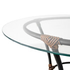 Mesa Para Área Externa Redonda Happy Hour De Aço E Fibra Sint