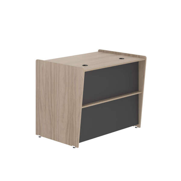 Mesa Para Atendimento 1360 Roxam Nogueira Preto