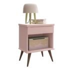 Mesa Para Cabeceira Espanha Rosê