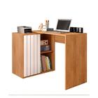 Mesa Para Computador 140cm Freijó Off White Tech Caemmun