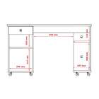 Mesa Para Computador 1 Gaveta Com Nichos Million Patrimar