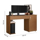 Mesa Para Computador 1 Porta 1 Gaveta C/ Suporte De Cpu Lara