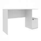 Mesa Para Computador 1 Porta 1 Prateleira Brv Móveis Branca