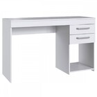 Mesa Para Computador 2 Gavetas Mt102 Branco - Decibal Móveis