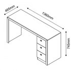 Mesa Para Computador 3 Gavetas Tecnomobili Me4102