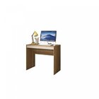 Mesa Para Computador 90cm Recta  Marrom Claro/branca