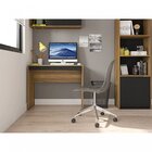 Mesa Para Computador 90cm Recta  Marrom E Preto