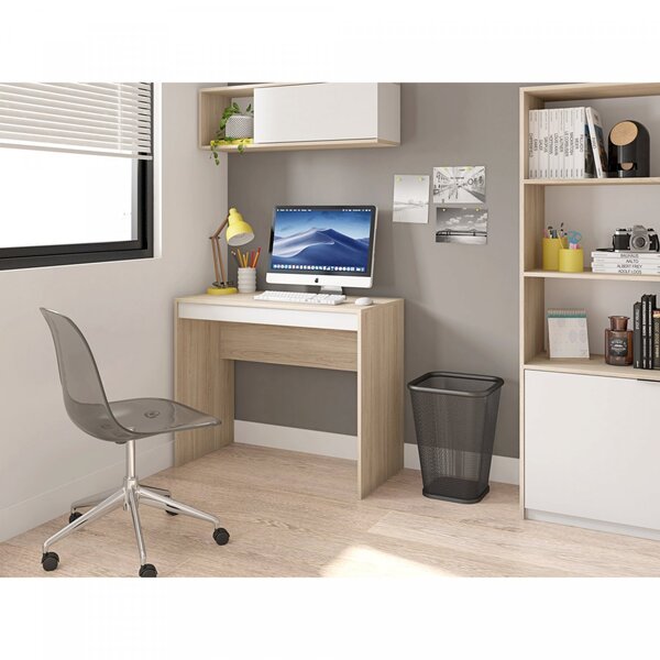 Mesa Para Computador 90cm Recta Caemmun Branca