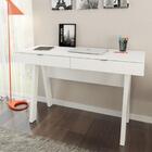 Mesa Para Computador / Escritorio Me4128 Branco Tecno Mobili