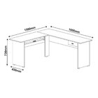 Mesa Para Computador  Cannes Com 1 Gaveta Artely