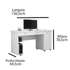 Mesa Para Computador Ariel 1 Pt 1 Gv Mel